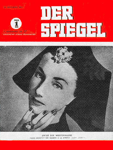 Original Zeitung Der Spiegel Vom 1391947 Bis 1991947 Spiegel Antiquariat Original 2880