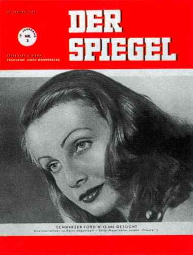 DER SPIEGEL vom 19.1.1950 bis 25.1.1950 – Zeitung vom Geburtstag | SPIEGEL-Antiquariat, Zeitung 19.1.1950